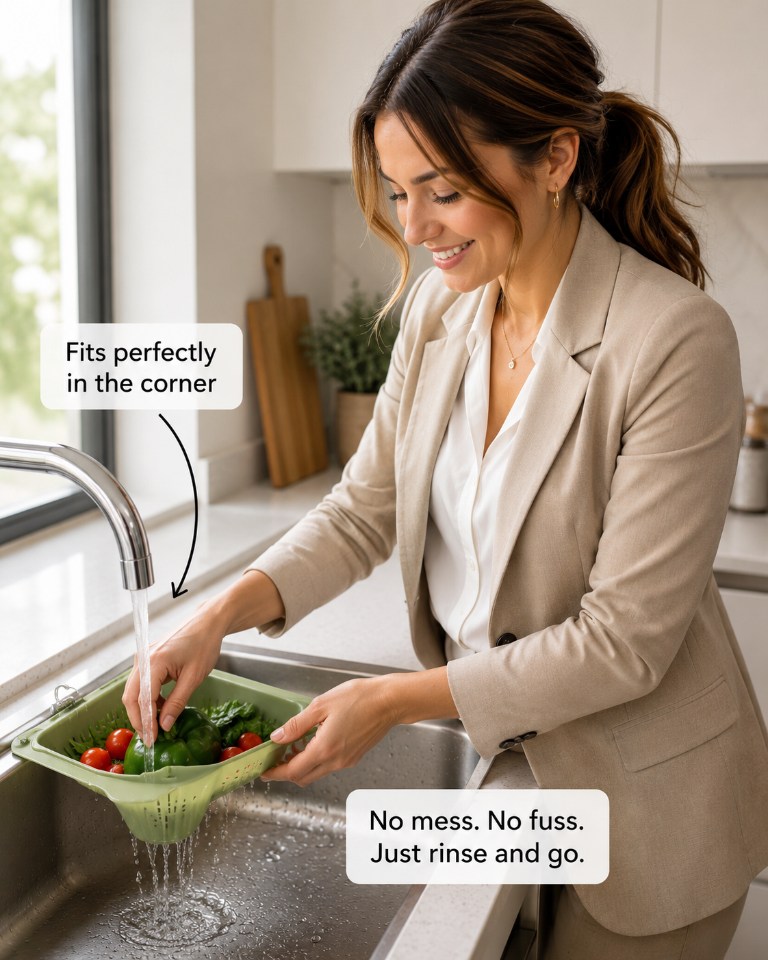 SnapCatch Sink Strainer