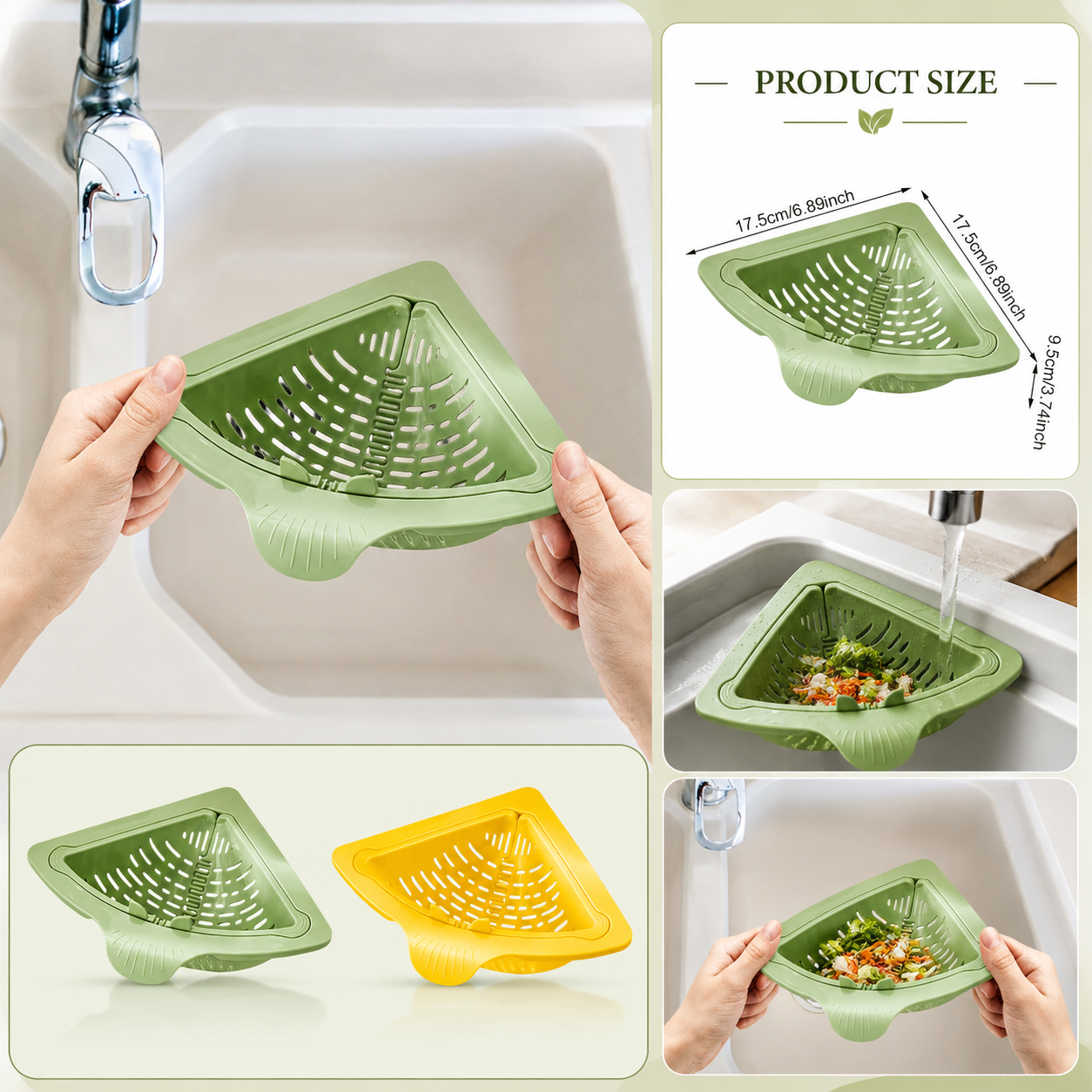 SnapCatch Sink Strainer