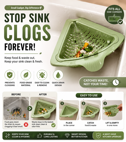 SnapCatch Sink Strainer