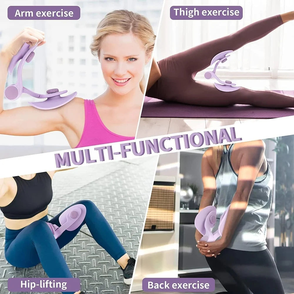 Thigh Master & Pelvic Floor Trainer Hip & Pelvis Exercise Equipment for Inner Thigh, Glutes, Legs